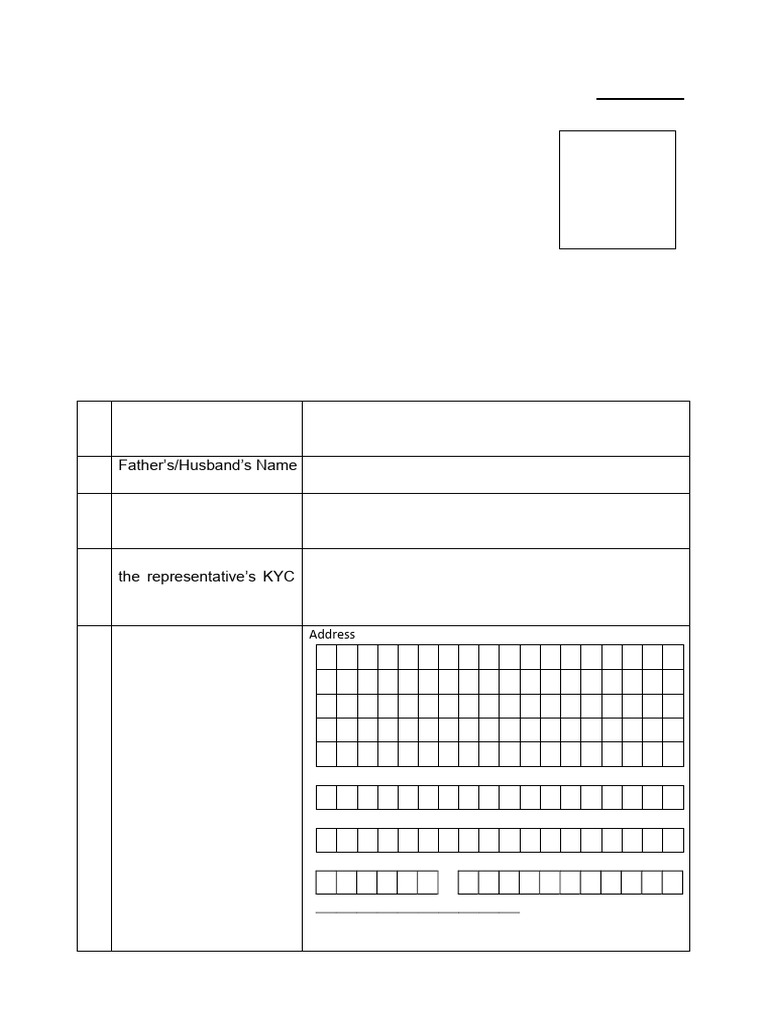 Indian Bank DSA Application Format | PDF | Identity Document ...