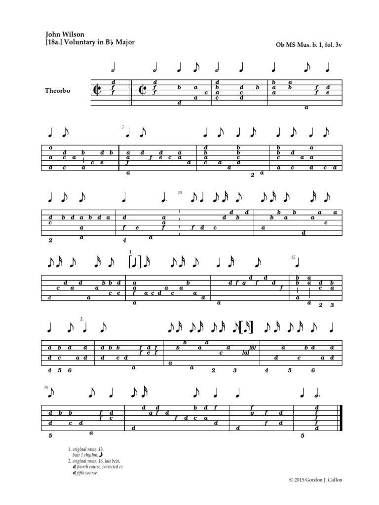 18a. Voluntary in BB Major | PDF