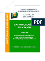 Antropología y Educación