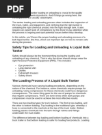 Tanker Loadingunloading | PDF | Safety