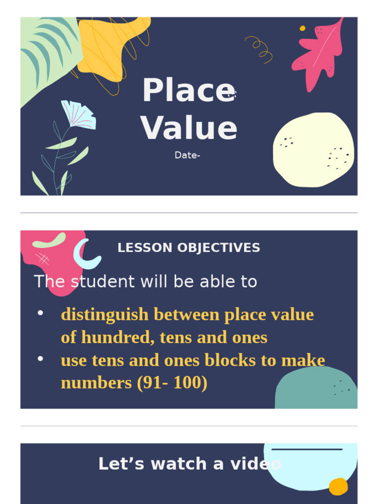 Place Value 100 | PDF