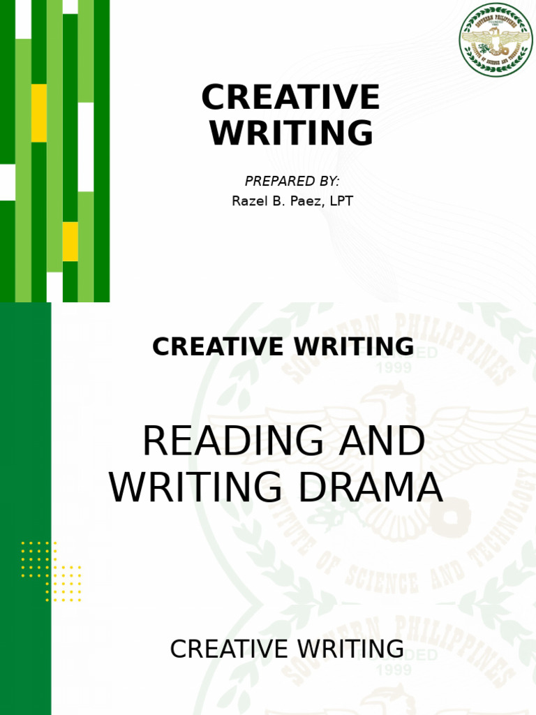 Understanding Drama in Creative Writing | PDF | Tragedy | Play (Theatre)