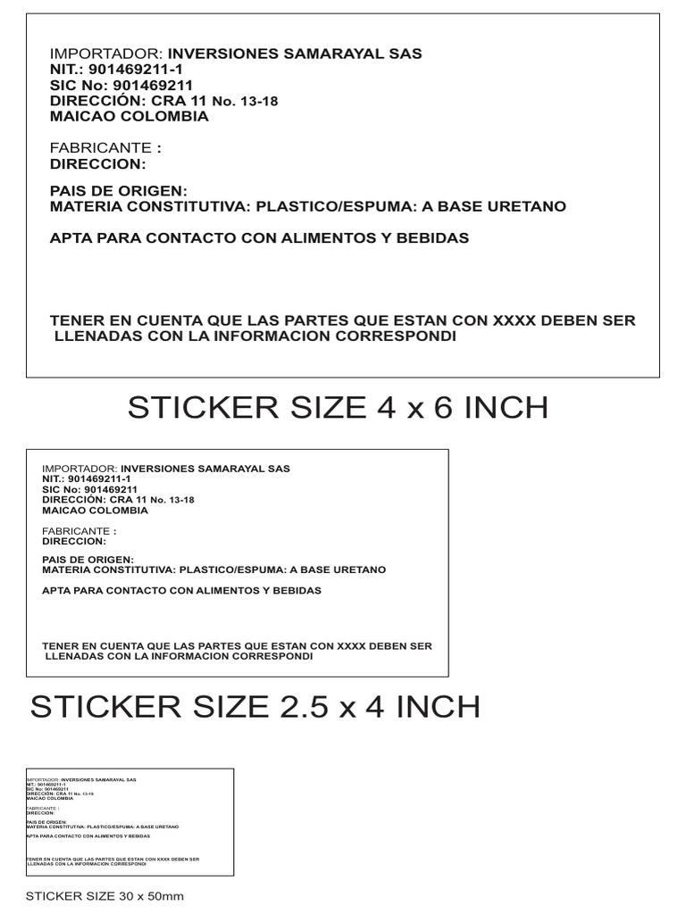 Colombia Sticker | PDF