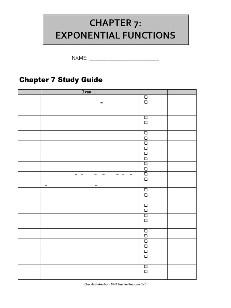 Exponential Decay Rate Guide | PDF | Exponential Function | Function ...