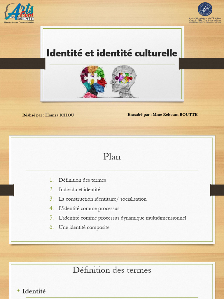 Définition de l'identité culturelle | PDF | Socialisation | Identité ...