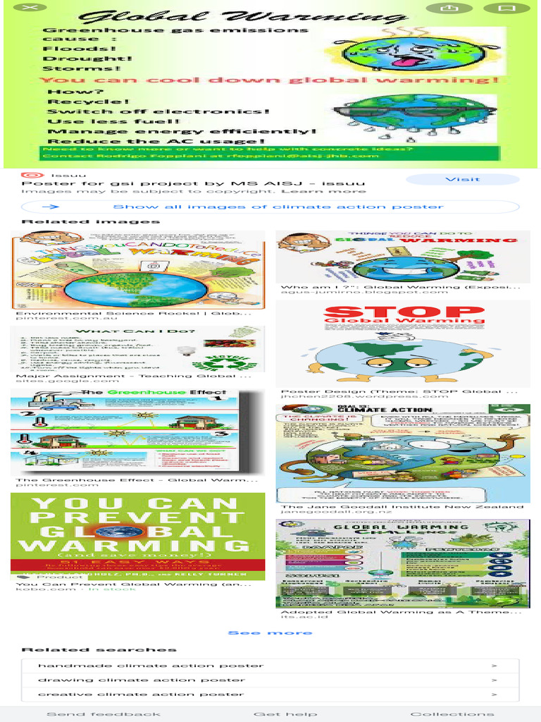 Climate Action Poster - Google Search 2 | PDF | Climate Change ...