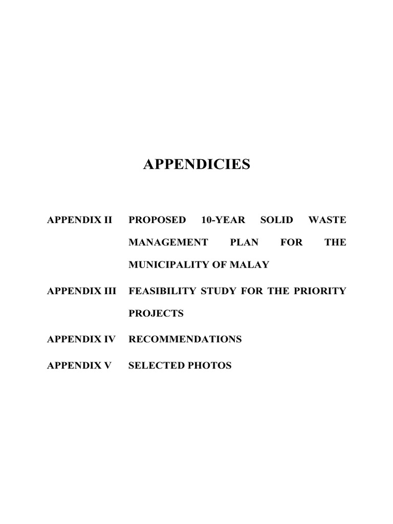 Appendicies | PDF | Transport | Cargo