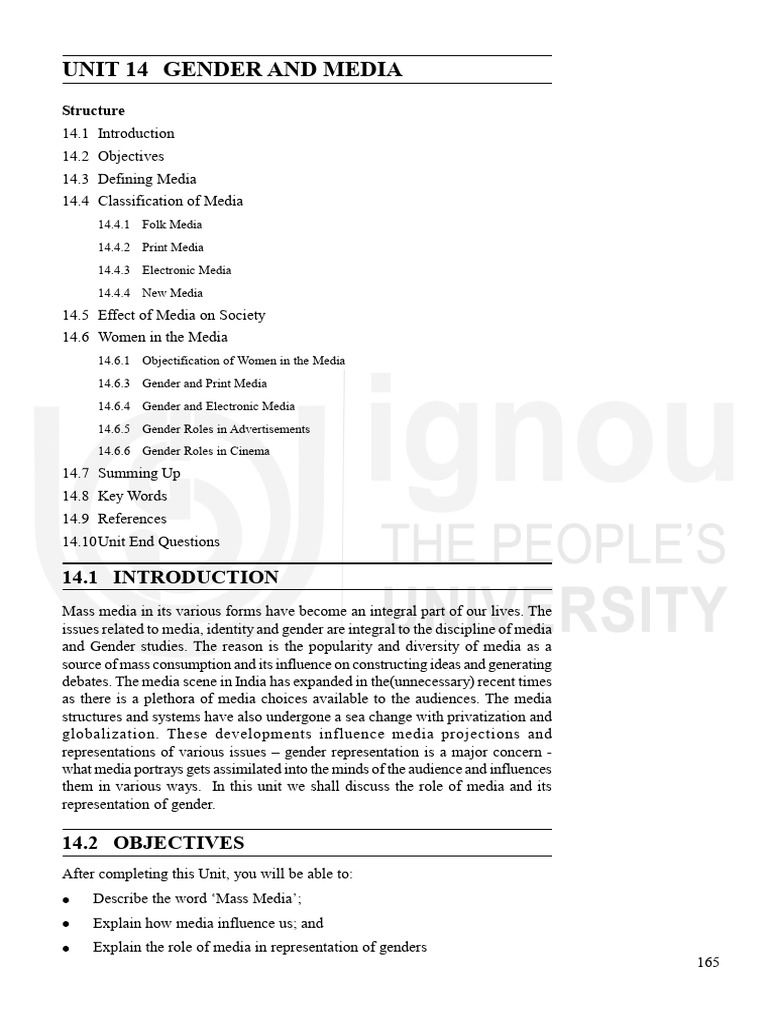 Unit14 | PDF | Mass Media | Communication