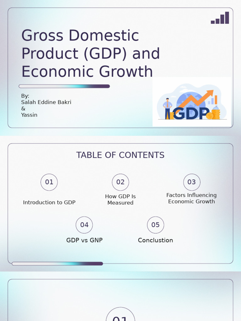 Understanding GDP and Economic Growth | PDF | Gross Domestic Product ...