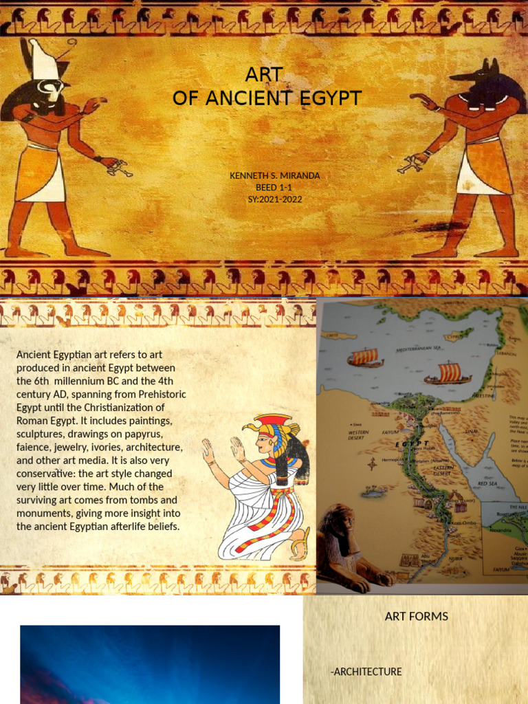 Ppt of Egyptian Art | PDF | Papyrus | Ancient Egypt