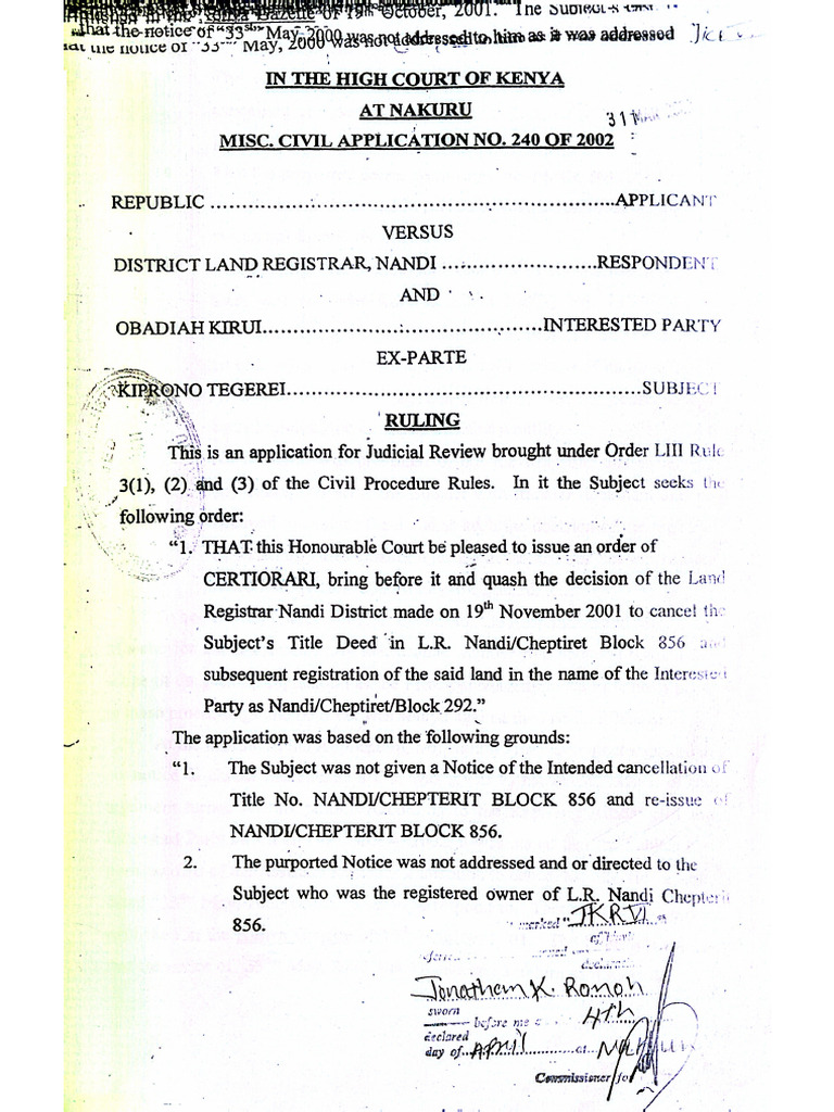 Visram Decision | PDF