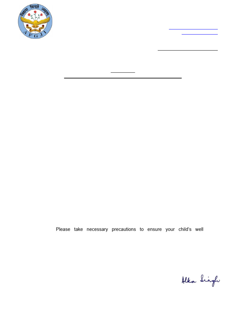 AFGJI Hybrid Classes Update for Parents | PDF