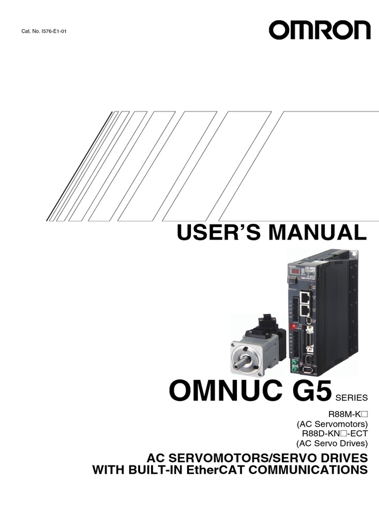Accurax G5 With EtherCAT Communication Users Manual | PDF ...