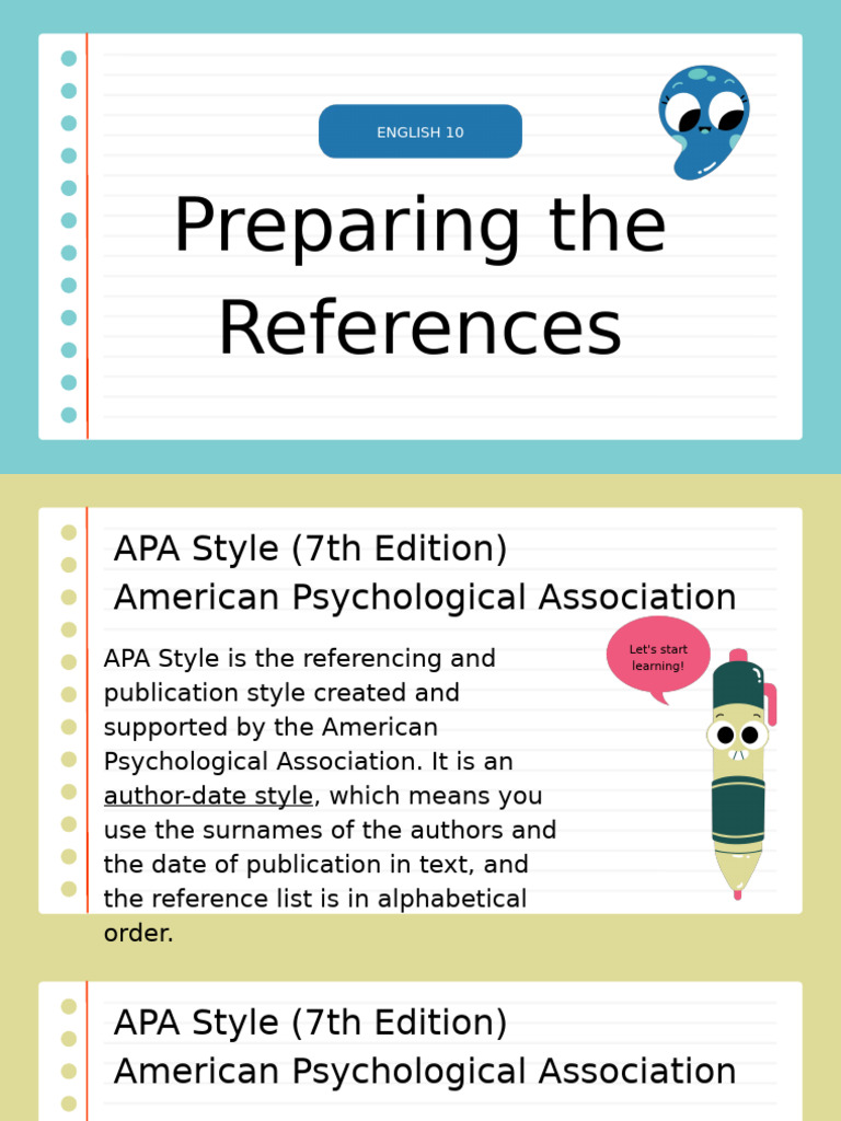 APA Style Guide for Students | PDF | Apa Style | Citation