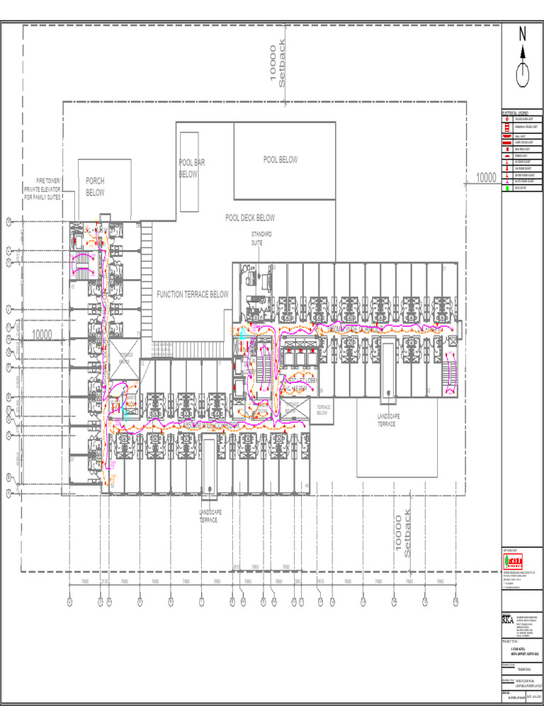 6. Third Floor Plan Lighting Layout 23 379 El Lp 3rd 05 | PDF