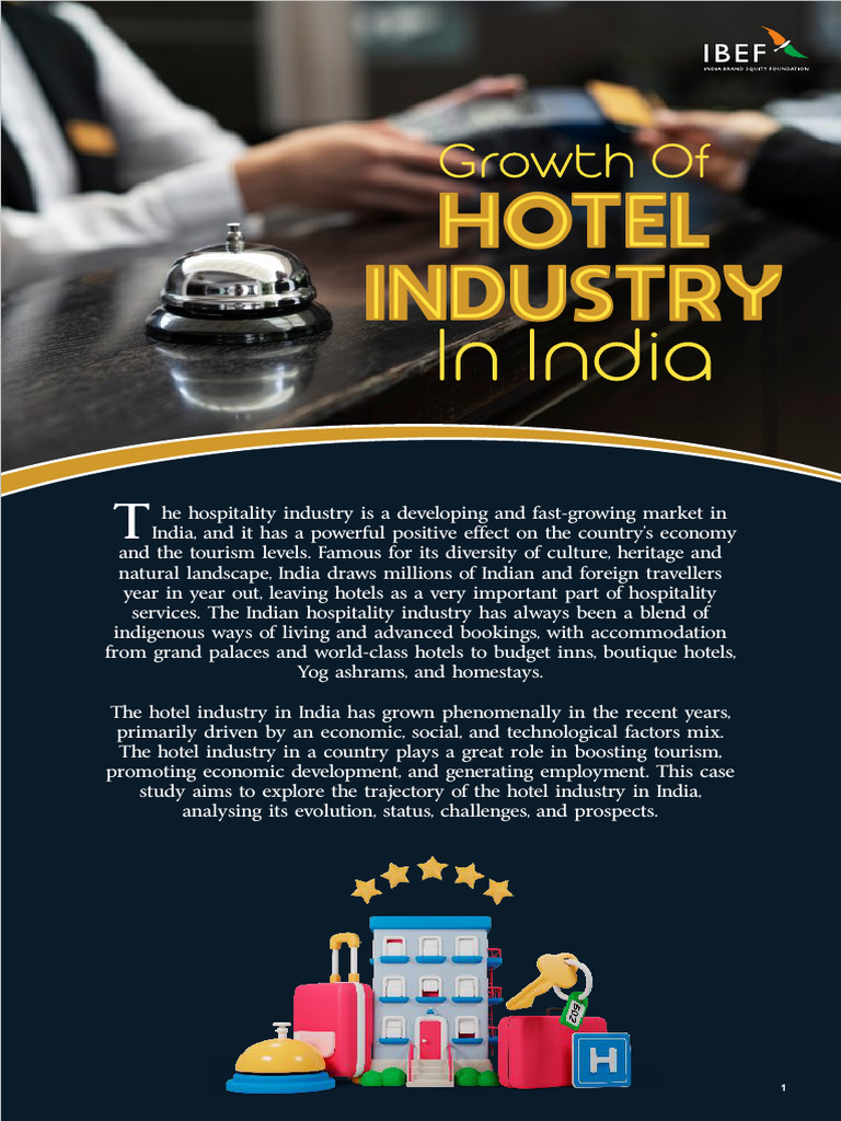 Growth and Evolution of India's Hotel Industry | PDF | Hotel | Tourism