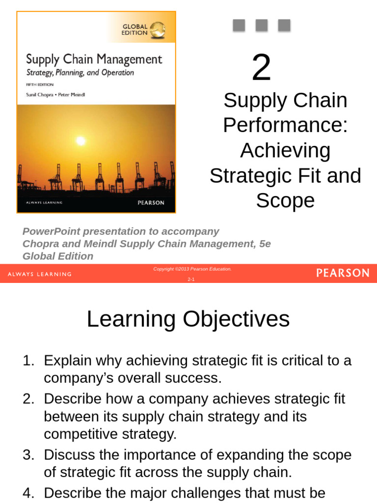 2 - Mych02 | PDF | Strategic Management | Supply Chain