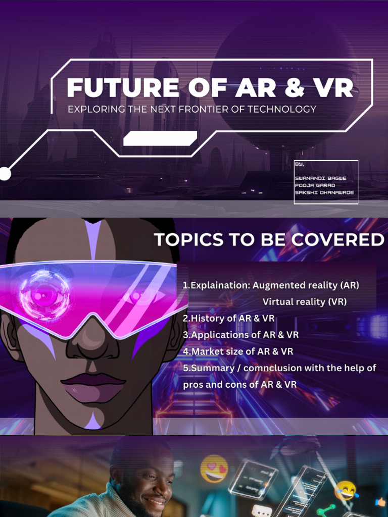Future Of Ar And Vr Pdf Virtual Reality Augmented Reality