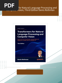 PDF Transformers for Natural Language Processing and Computer Vision, Third Edition Denis Rothman download