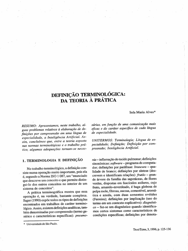 Definição | PDF