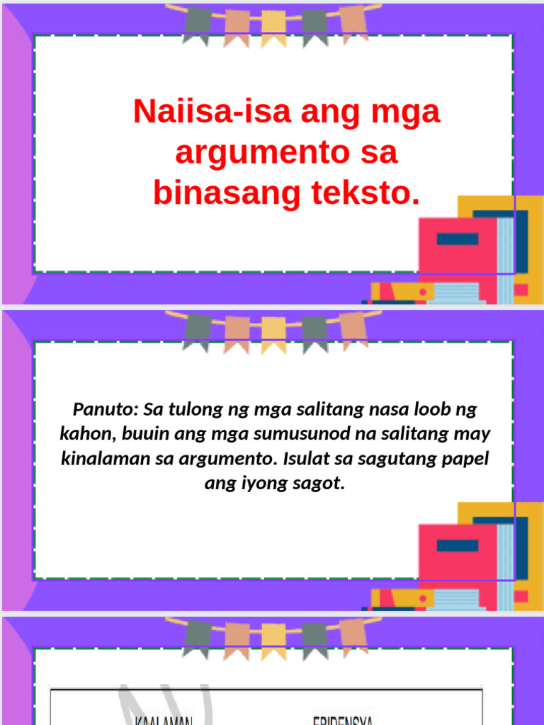 Filipino 6 Q3 W3 | PDF