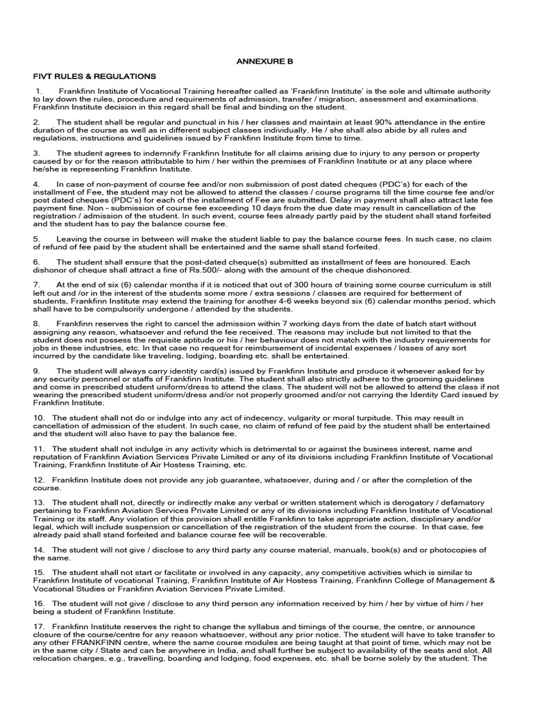 ANNEXURE B 154.5 | PDF | Fee | Justice
