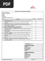 Driver Competency Assessment Checklist | PDF | Vehicles | Landing Gear