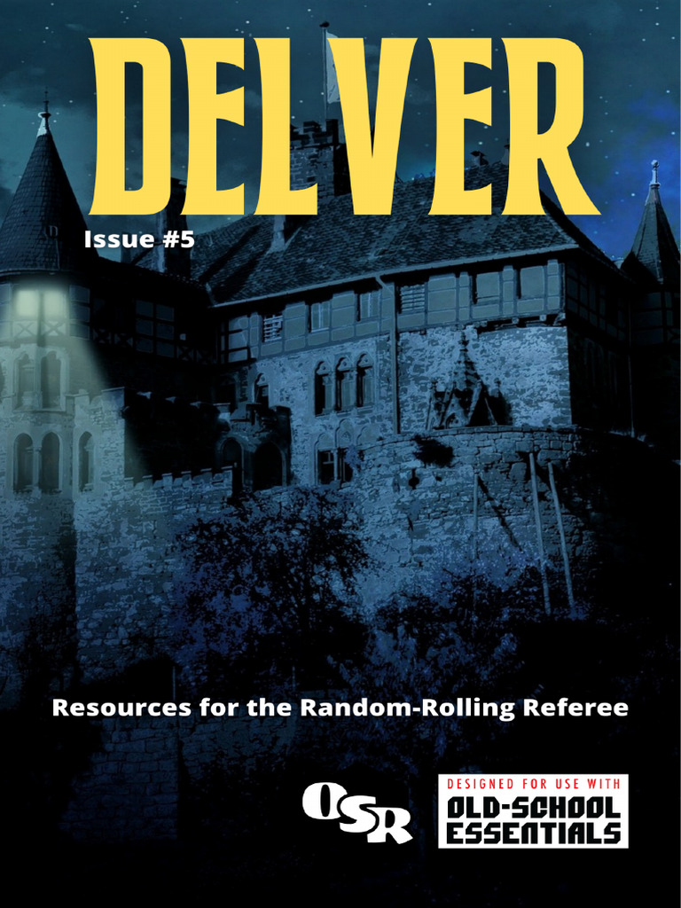 Delver Issue #5 (OSE) | PDF