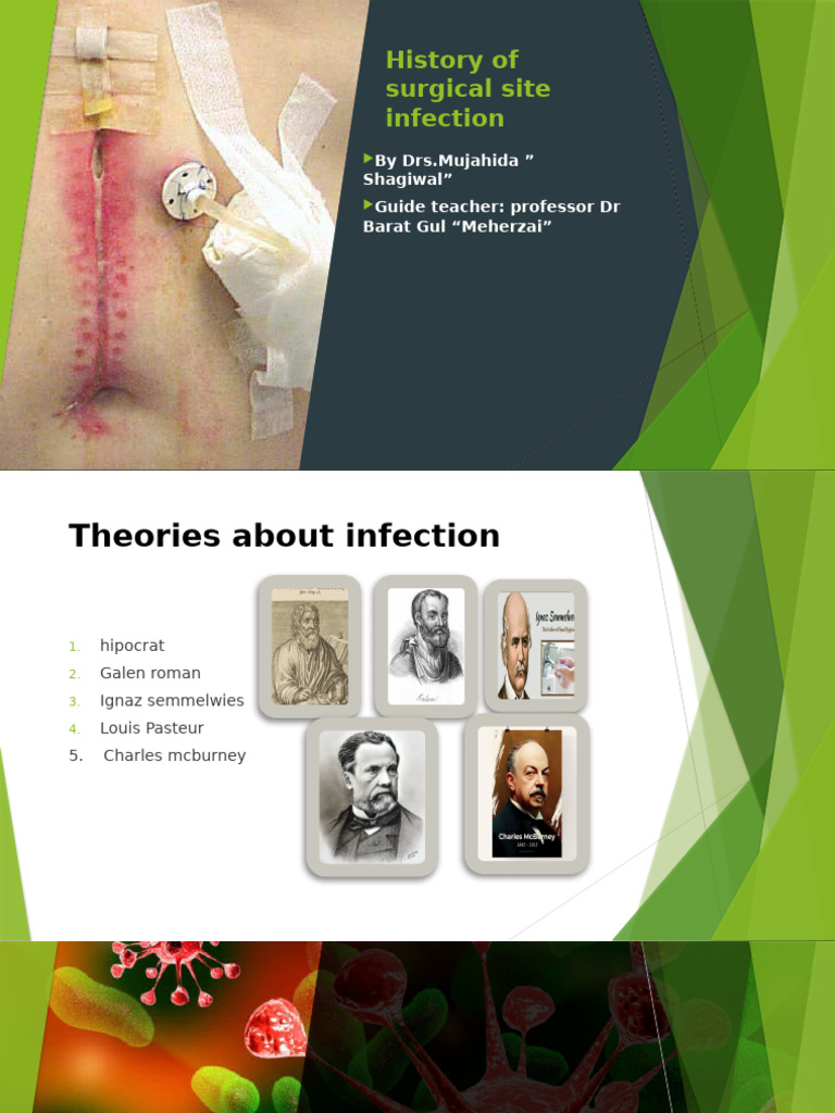 History of Surgical Site Infection | PDF | Wound | Inflammation
