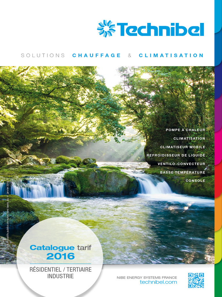 Solutions de Climatisation Technibel PDF Pompe à chaleur — free download
