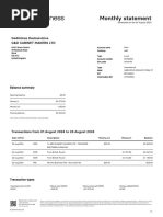 Revolut Account Confirmation: Sort Code 042909 | PDF | Financial ...