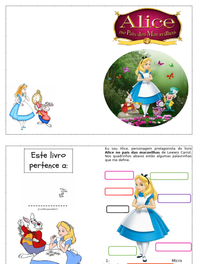 Alice No País Das Maravilhas | PDF