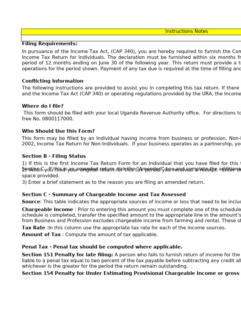 Business Income Tax Return Guide | PDF | Expense | Depreciation
