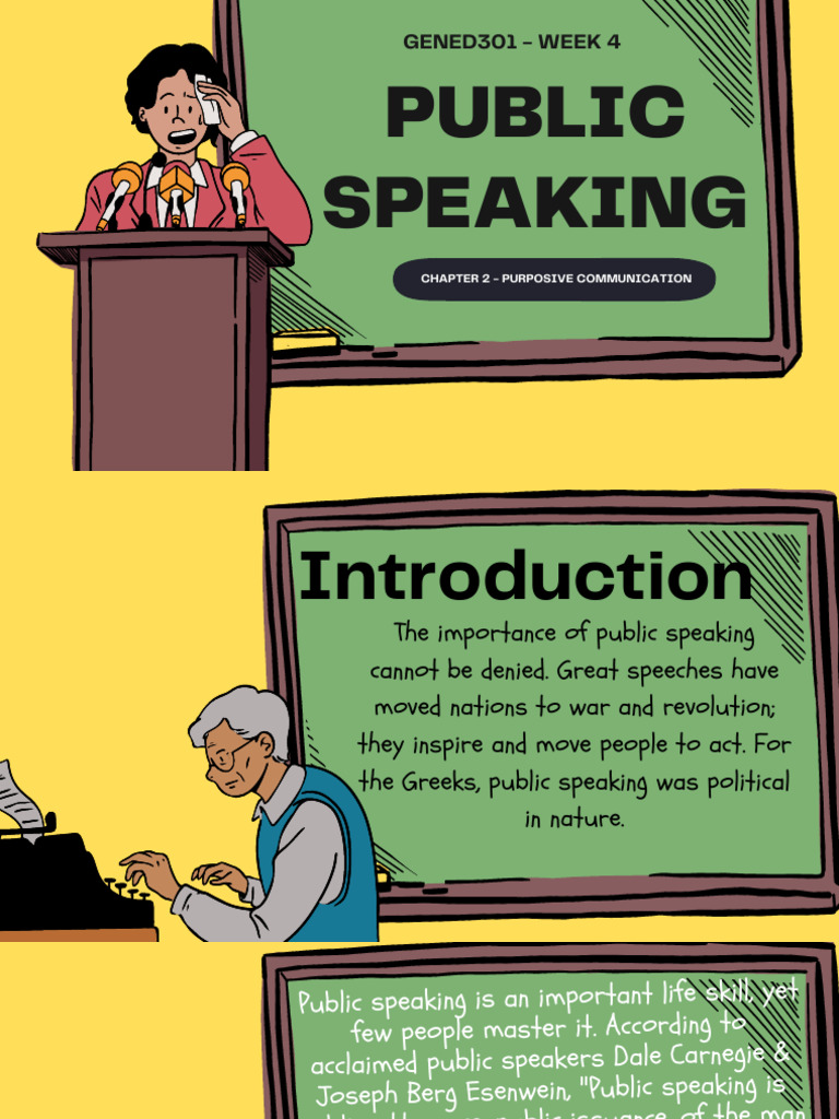 Gened301 WK4 | PDF | Public Speaking | Rhetoric