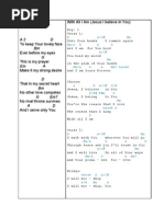 5 Feb Worship Songs Lyrics and Chords