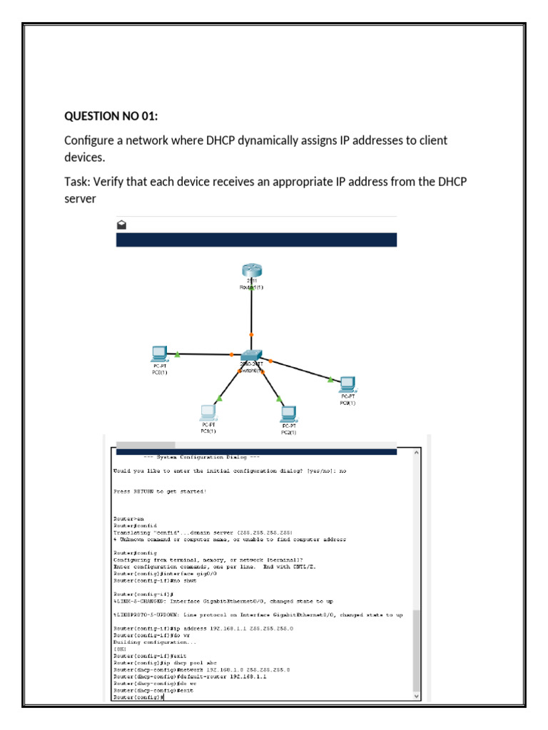 DHCP and Routing Protocol Configuration Guide | PDF