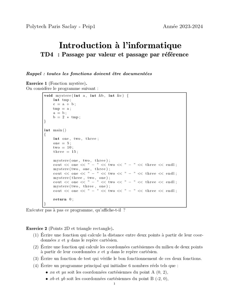 TD4 | PDF