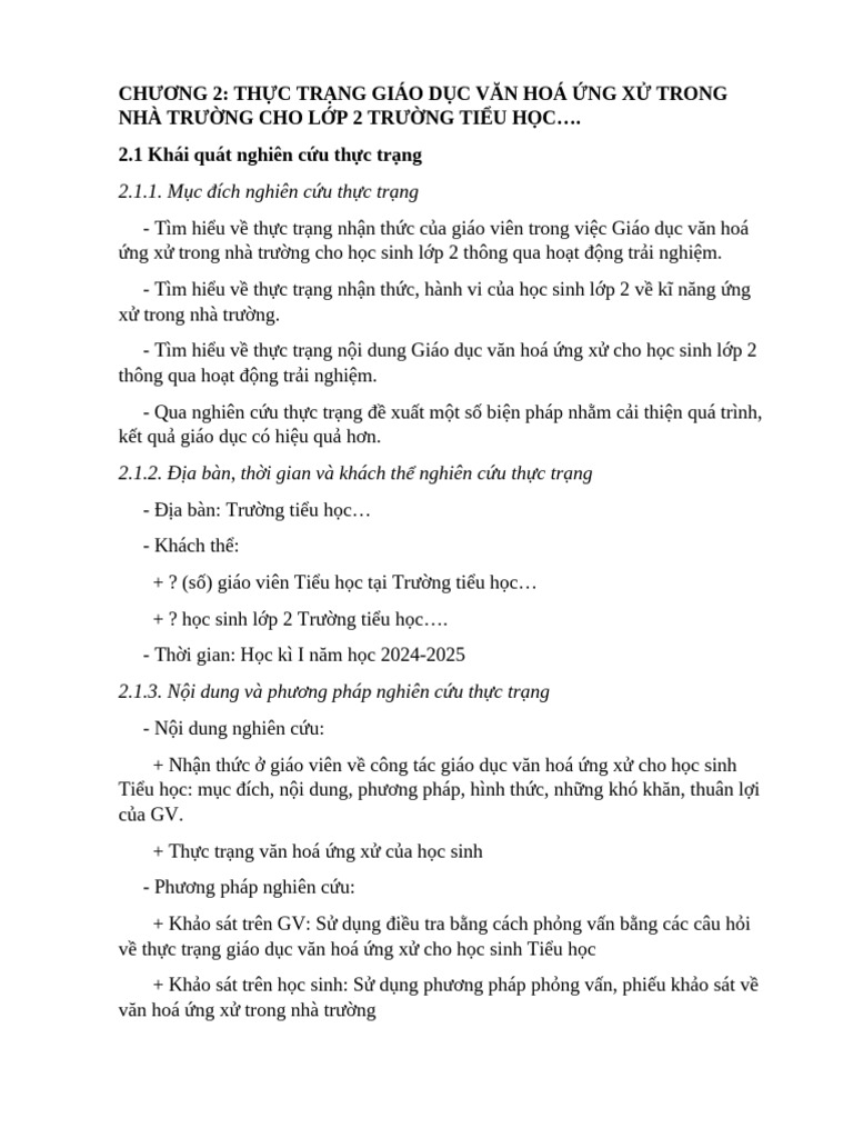 Chương 2 TH C TR NG | PDF