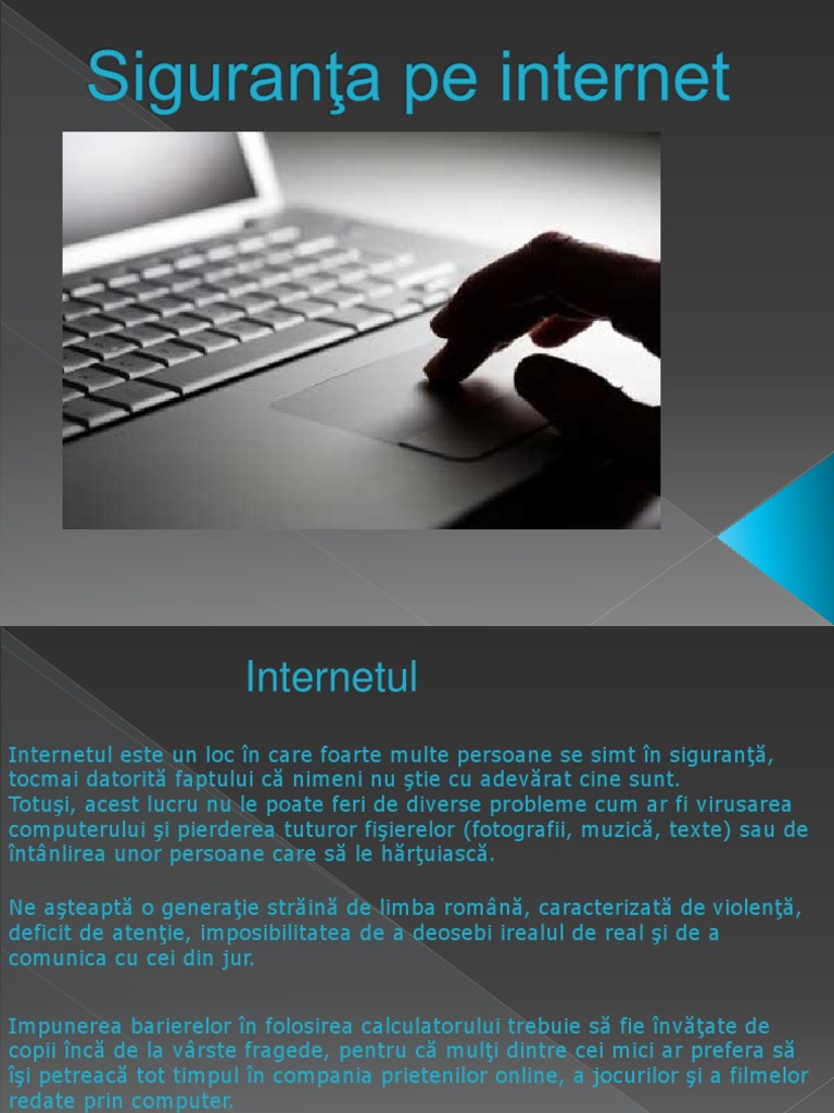 Siguranţa Pe Internet-Proiect1 2007 | PDF
