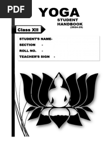 Class 12 All in One Yoga Notes Updated