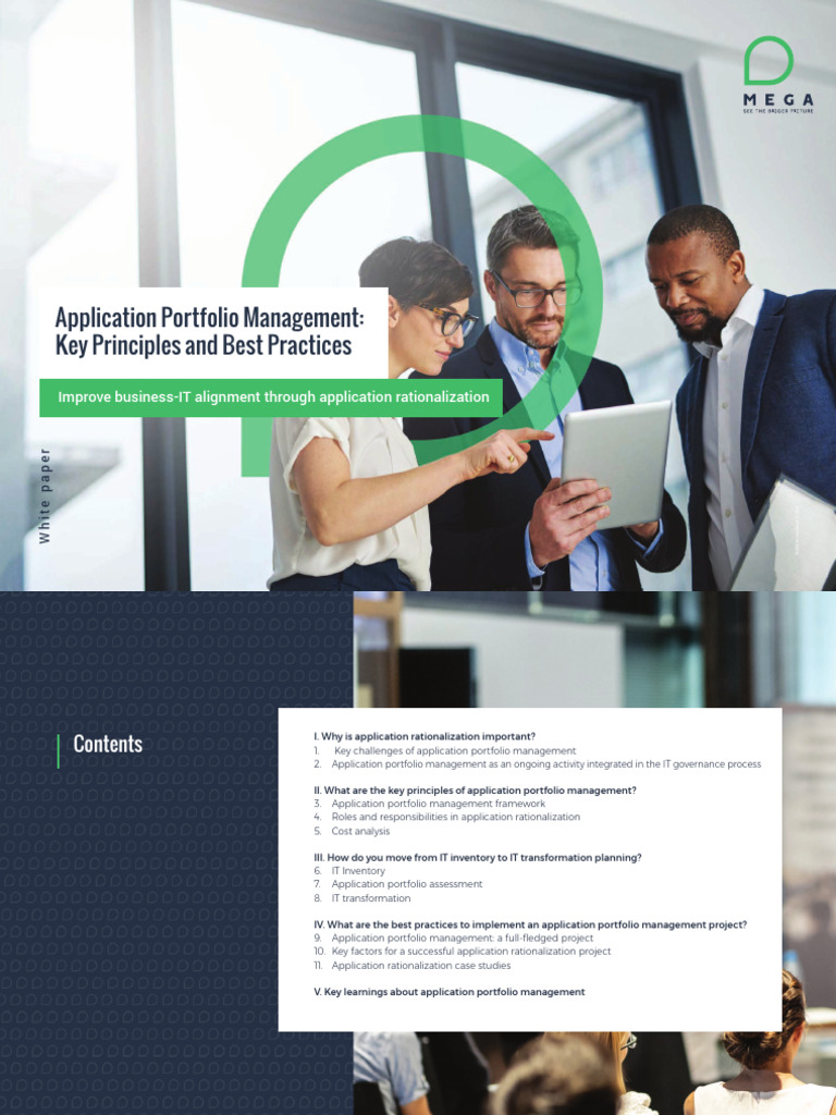 Application Portfolio Management Best Practices | PDF | Investment ...