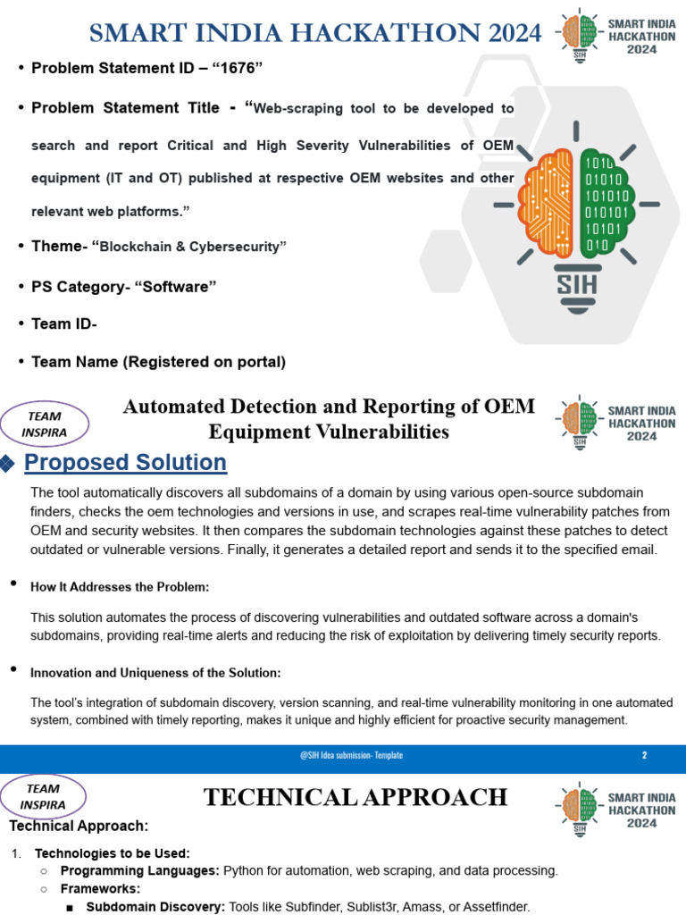 Automated OEM Vulnerability Detection Tool | PDF | Computer Security ...