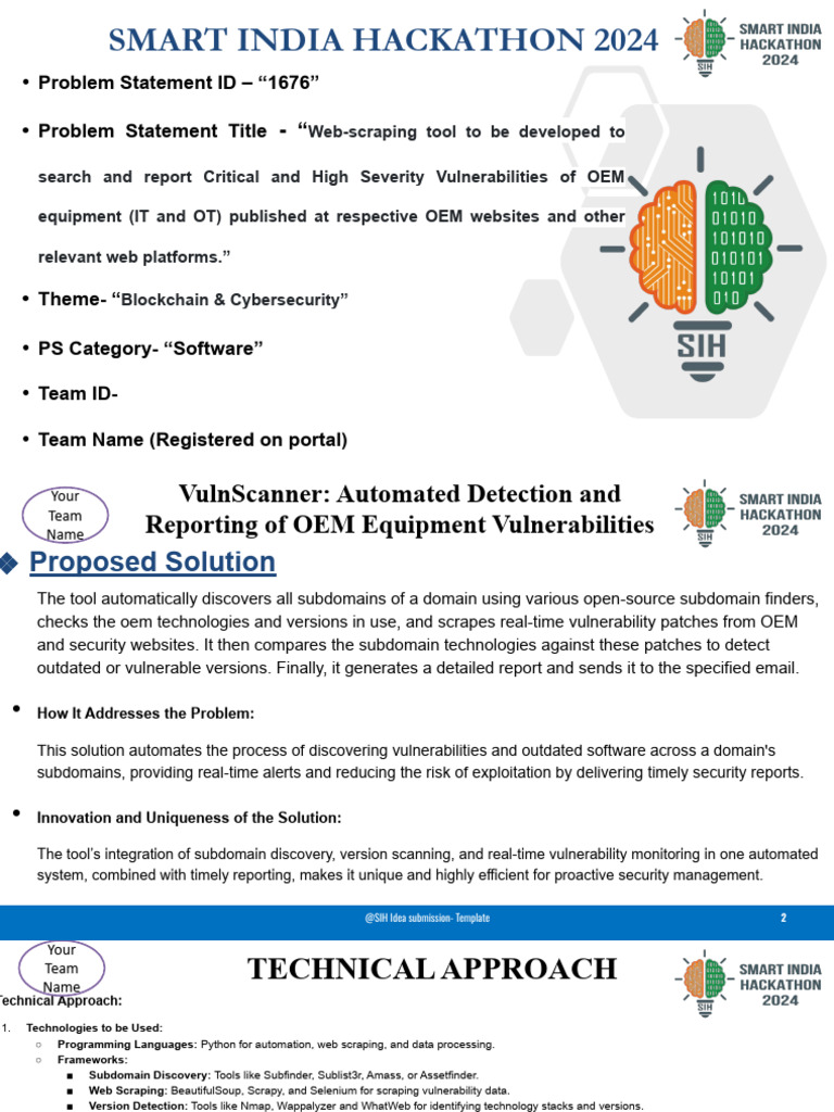 Web-Scraping Tool for OEM Vulnerability Detection | PDF | Computer ...