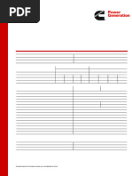 Cummins C1250 D2R Generator Data Sheet | PDF | Engines | Diesel Engine