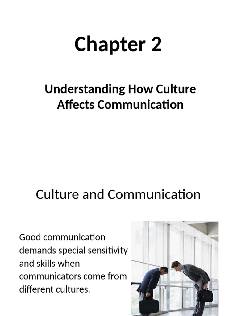 Chapter 2 | PDF | Communication | Cognition