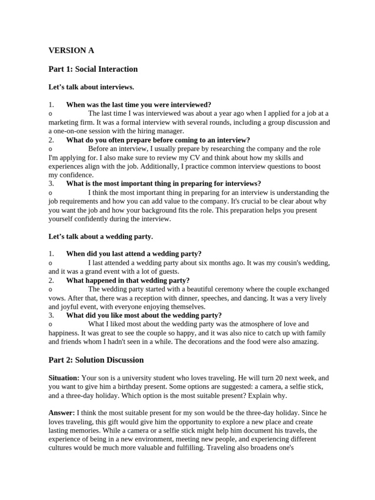 Speaking Test 6 Pdf Cost Of Living Internet