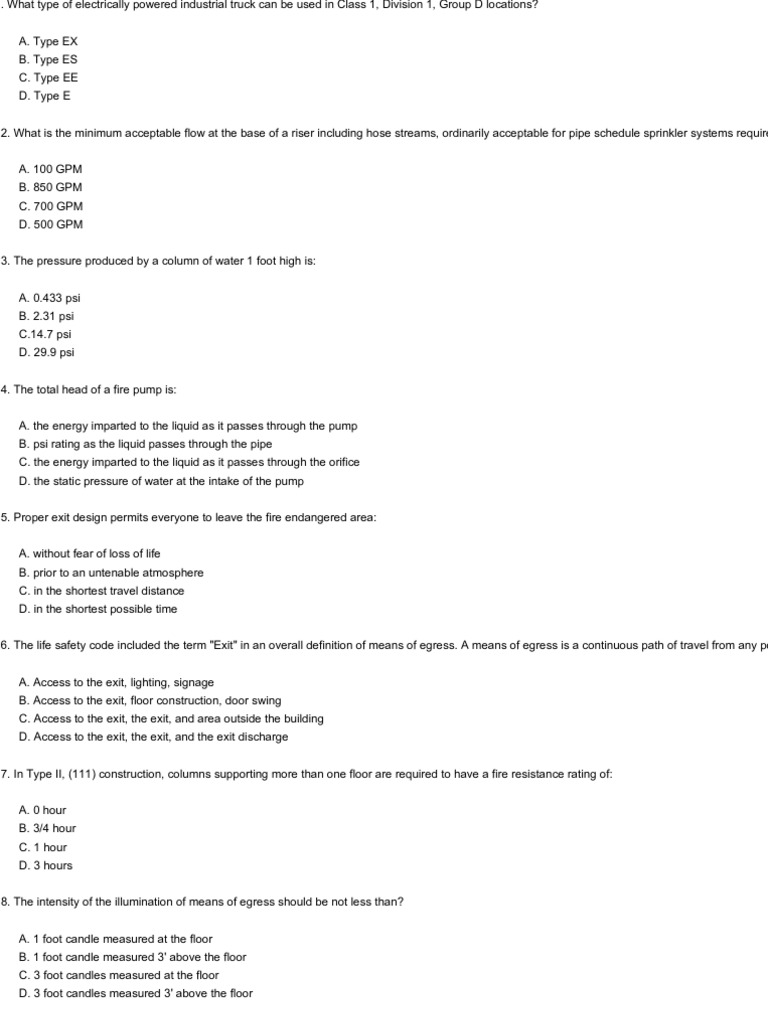 FP Questions and Answers | PDF | Chlorofluorocarbon | Pump