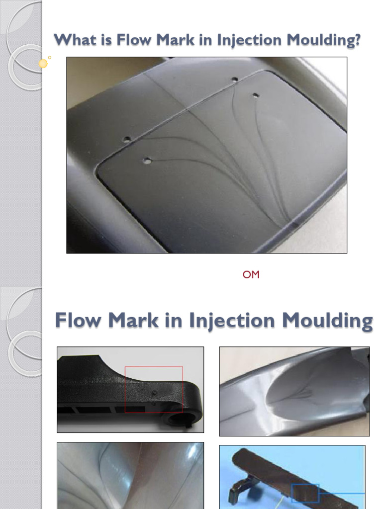 Understanding Flow Marks in Injection Molding | PDF | Secondary Sector ...