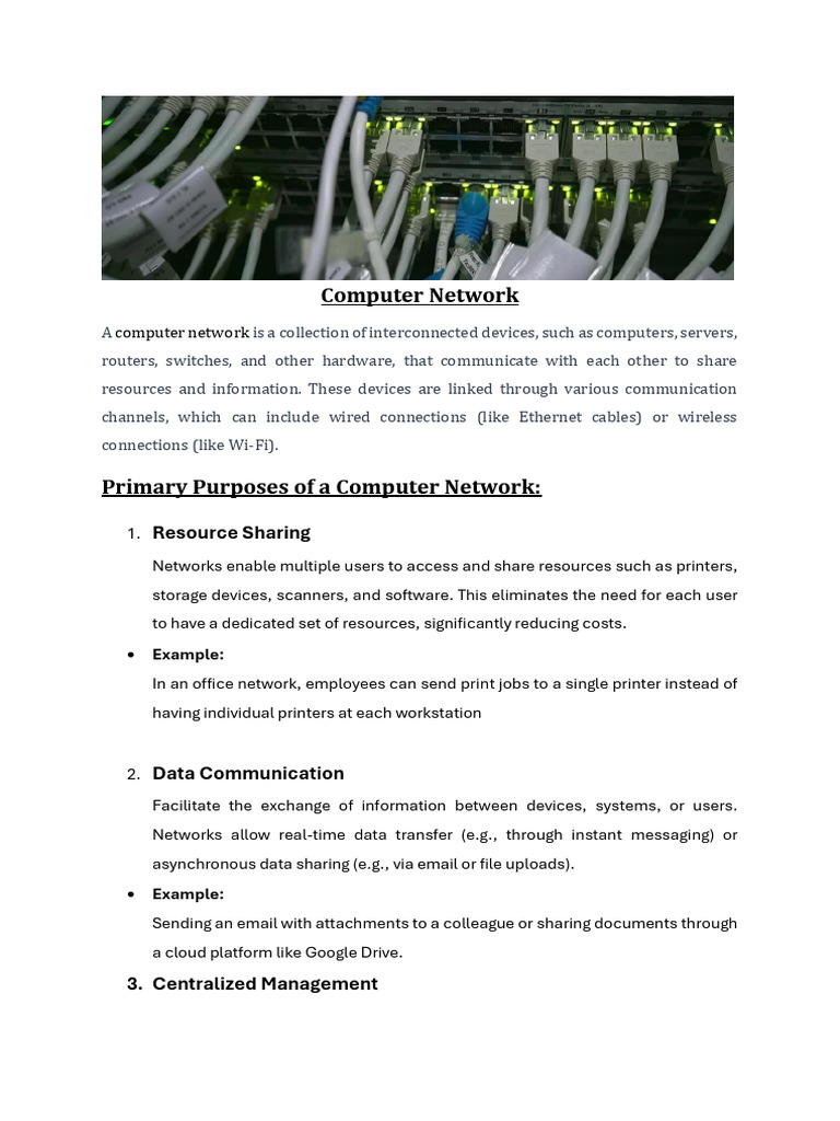 Document 1 (1) | PDF | Computer Network | Information And ...