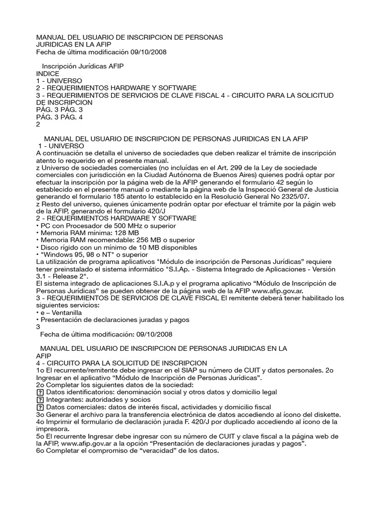 F185 Afip Como Completarlo | PDF | Hardware de la computadora | Software